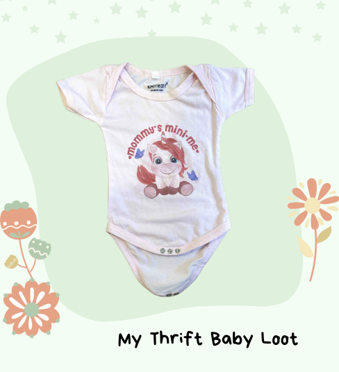 Preloved Mommy’s Mini Me onesie 3-6 months